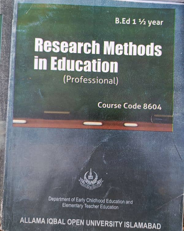 Allama Iqbal Open University B. ed books 3