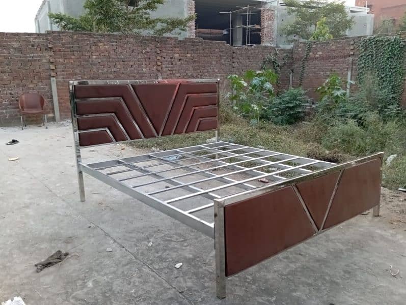 All beds available for sale in iron materials or stainless steel 0