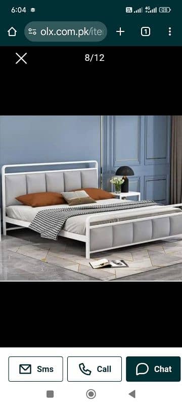 All beds available for sale in iron materials or stainless steel 6