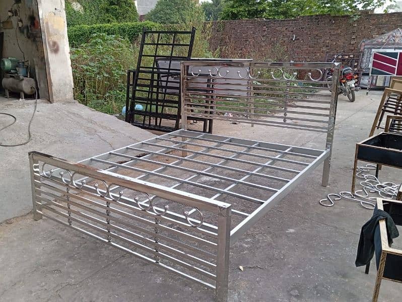 All beds available for sale in iron materials or stainless steel 10