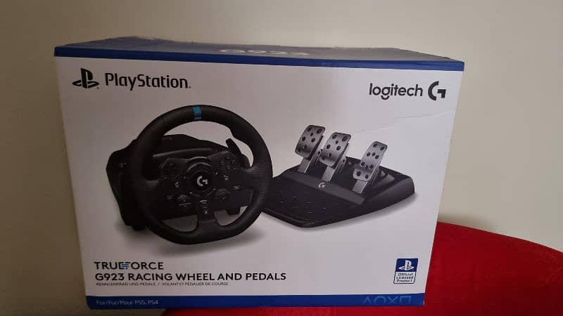 Logitech G923 with Gear 1