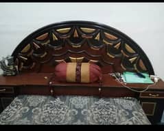 Bed Dressing table with Mattress