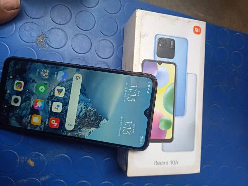 Redmi A10A 64/4 box sath ha only 0