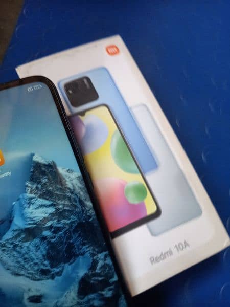 Redmi A10A 64/4 box sath ha only 1