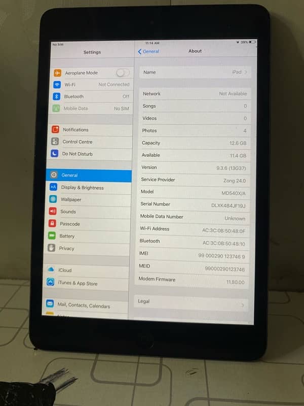 Ipad For Sale 16 Gb Sim plus Wifi Fixed price 3