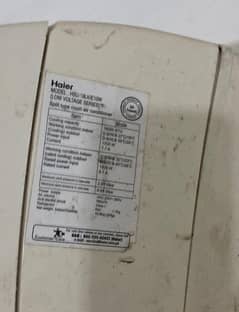 Haier Ac split for sale in Johar Town Lahore