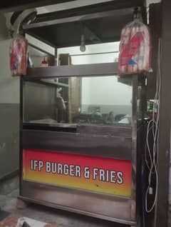 Burger & Shawarma Counter For Sale