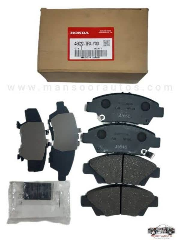 Honda city original company disc pads 1