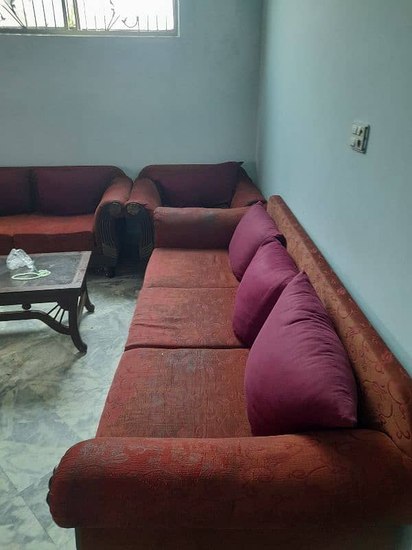 sofa set with 3 table 2