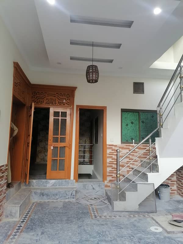 6 marla double story + 1 large room in basement Phase-5B Ghauri Ghouri Town Islamabad 21