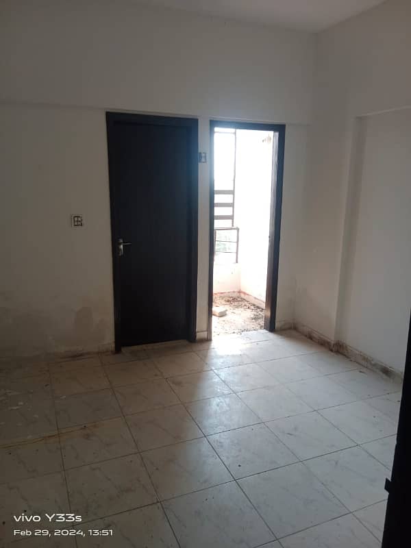 3 ROOMS FLAT FOR SALE IN NEW BUILDING AL-GHAFOOR SKY TOWER SECTOR 11 A NORTH KARACHI 6