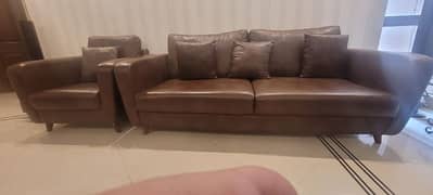 lounge Sofa leather 7 seater