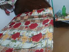 Double  bed for sale with molty form metress