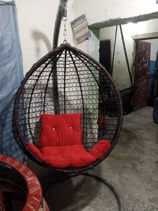 outdoor Swing and Rattan Furniture 2