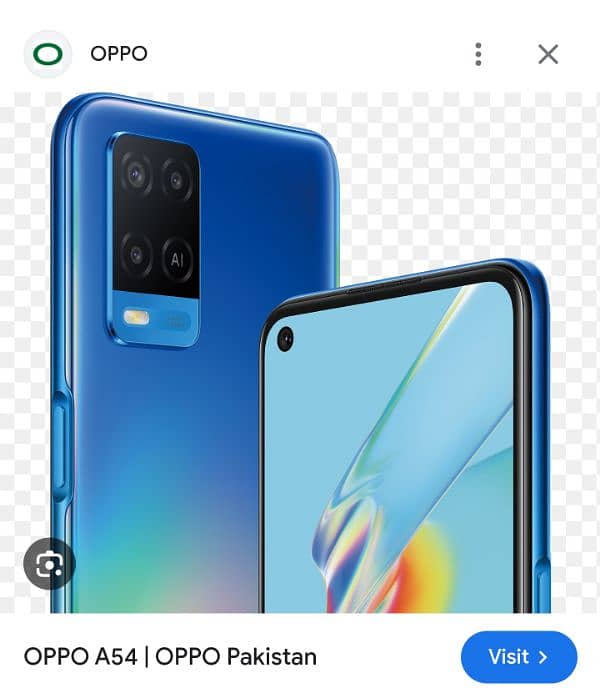 Oppo A54 4gb Ram and 128gb storage 0