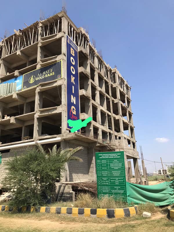 Prime Location SCHEME 33 APPARTMENT AVAILABLE ON EASY INSTALLMENT For Sale In The Perfect Location Of Al-Rauf Gold Raas 17