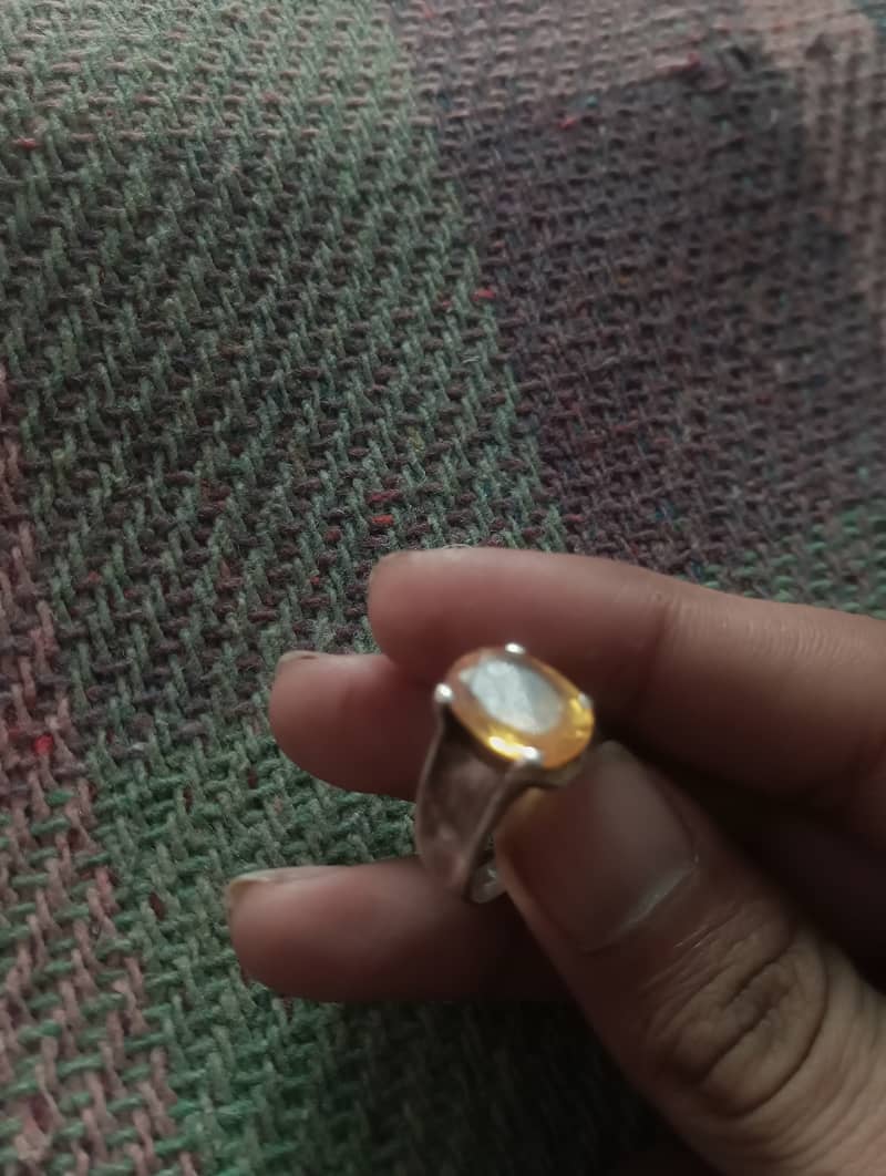 Pure chandi original stone zarcon yello 0