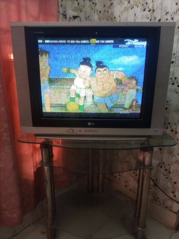 tv with tv stand 2