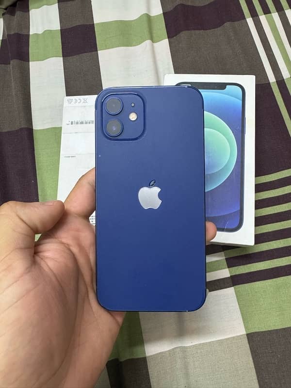 iphone 12 Blue 128GB PTA Approve 4