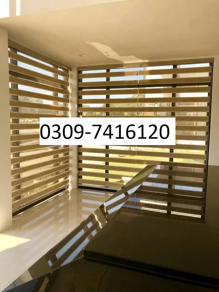 window blinds Rollerwooden Blinds/wallpaper/wood floor and vinyl floor 1