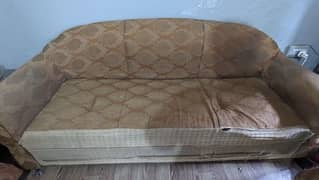 6-Seater Foam Sofa Set in Used Condition – Affordable Price!