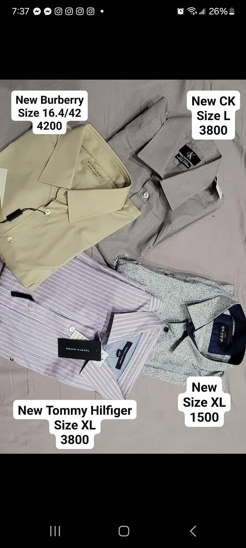 New original branded men shirts 2