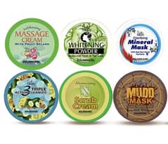 Face Polish Pack 7 Items each itme contain 75 G