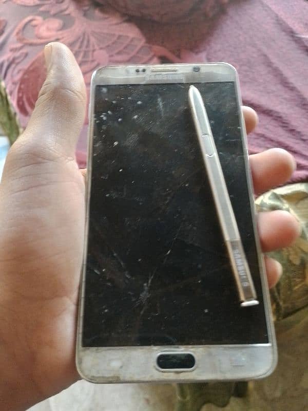 Samsung note5 all OK only screen essue 3