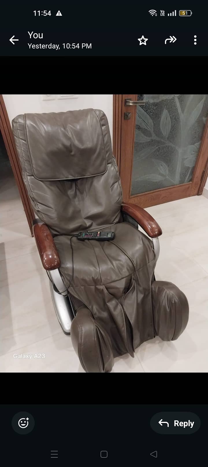 Massage chair for sale in a very discounted price 0