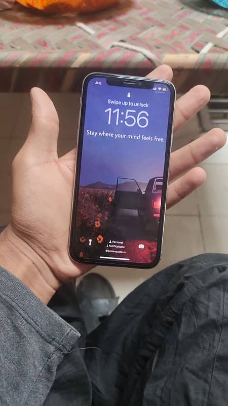 IPhone X (256) GB PTA APPROVED 2