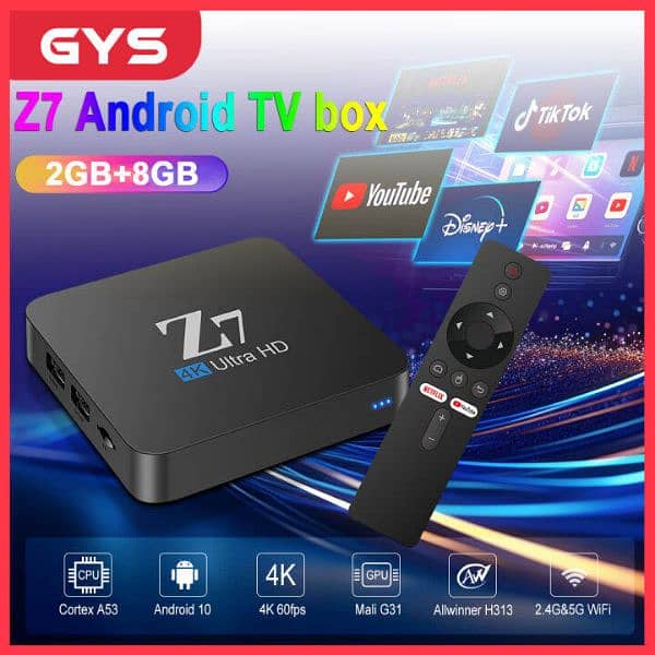 Android Tv Box 8K with Remote 2