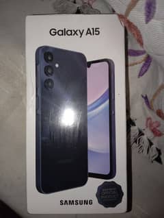 box pack mobile Samsung galaxy A15 8/256