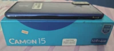 tecno common 15 with box