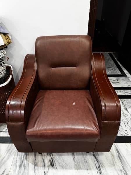 orignal leather sofa set 3