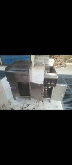 Fryer & Hot Plate Only 3 Month used