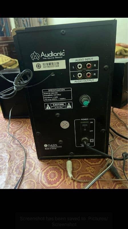 Audionic Speaker Max 550 2