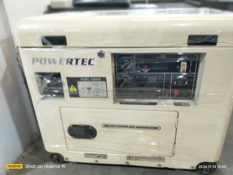 Power tac 10kva sound prouf canopy generator 2