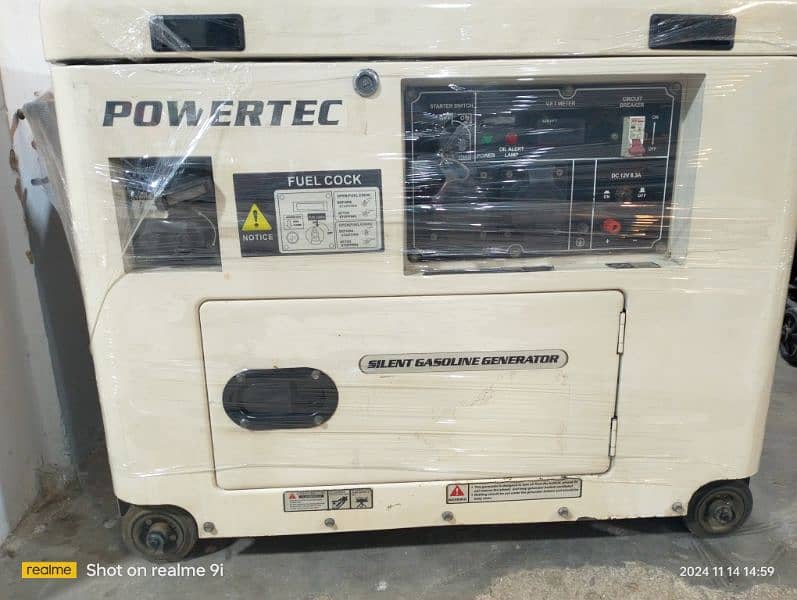 Power tac 10kva sound prouf canopy generator 9