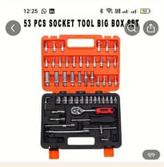 53 pcs Imported Tool Kit with Box packed