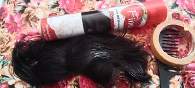 fron line hair patch bilkul new lush condition  2years warranty