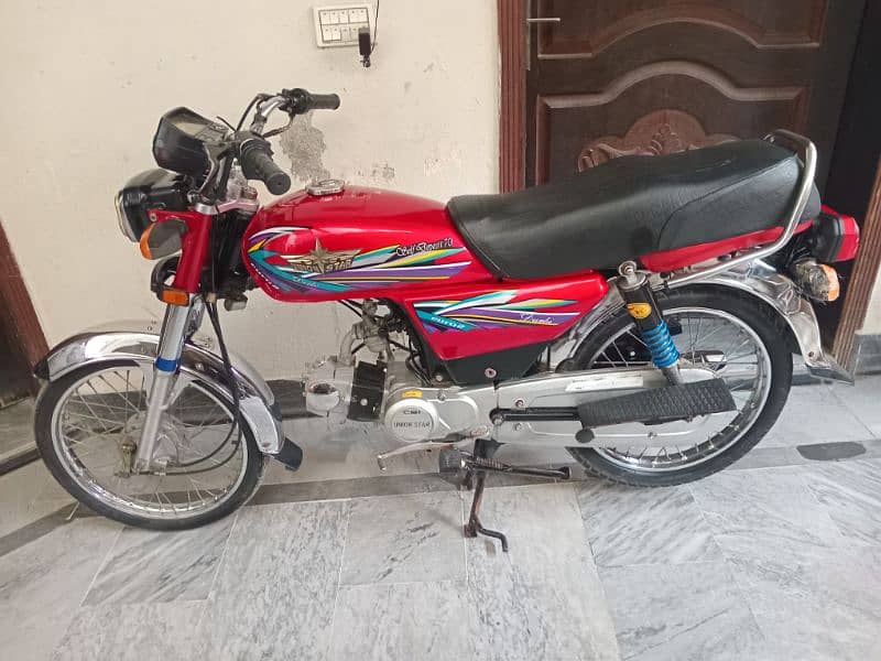 Union start 70cc ( Model  2022 ) good condition 1