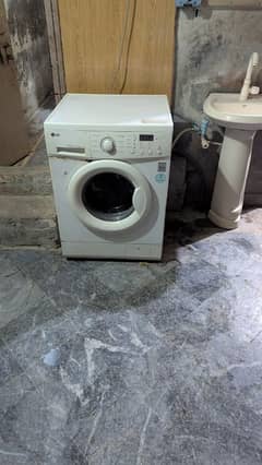 LG front load washing machine