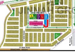 Prime Location 5 Marla Plot For Sale In J Block Jinnah Sector LDA City Lahore