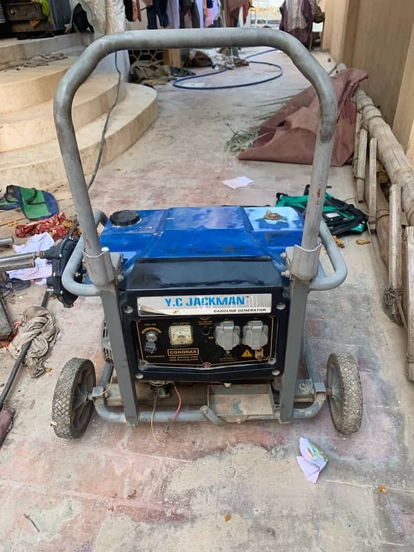 3.5 kva yc jackman gasoline generator 2