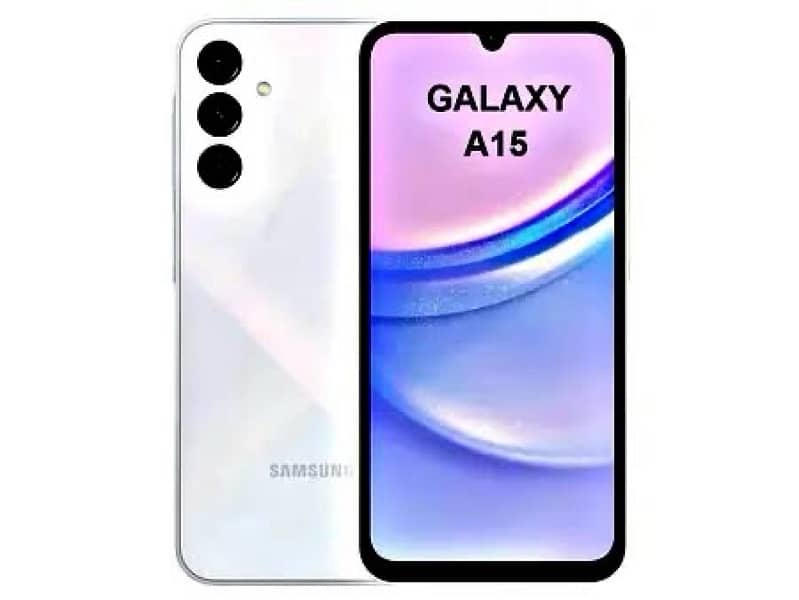 maximum 1 month used Samsung a15 white colour 10/10 condition for sale 0