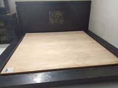 King Size heavy Bed for Sale without mattress