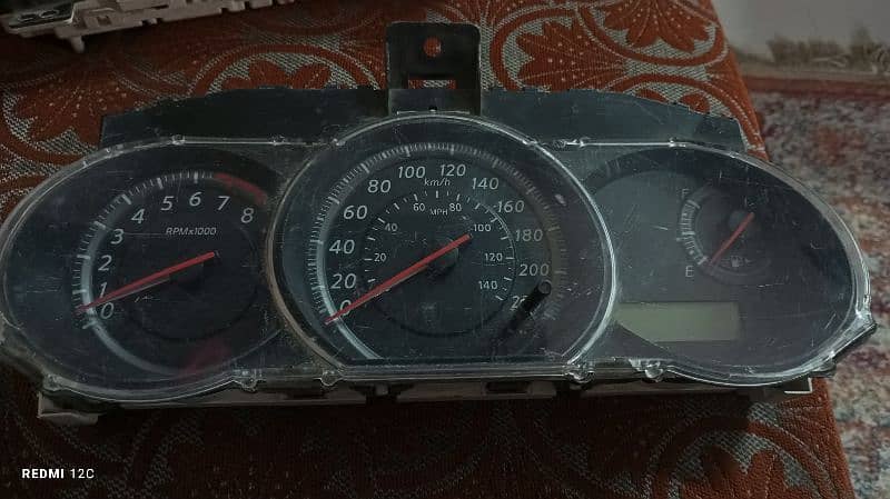 nissan tida meter all ok no fault 0