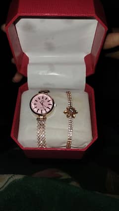 Beautiful wrist watch for girls