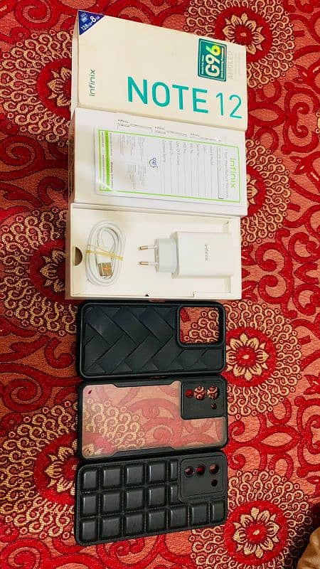 argent sell need cash infinx note 12 amoled display 8+8 128gb seald 2