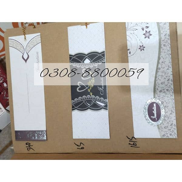 wedding card's 13